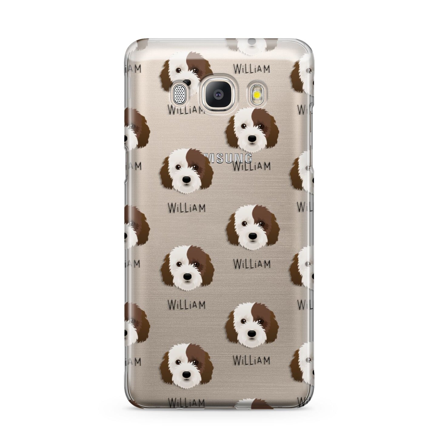 Cockapoo Icon with Name Samsung Galaxy J5 2016 Case