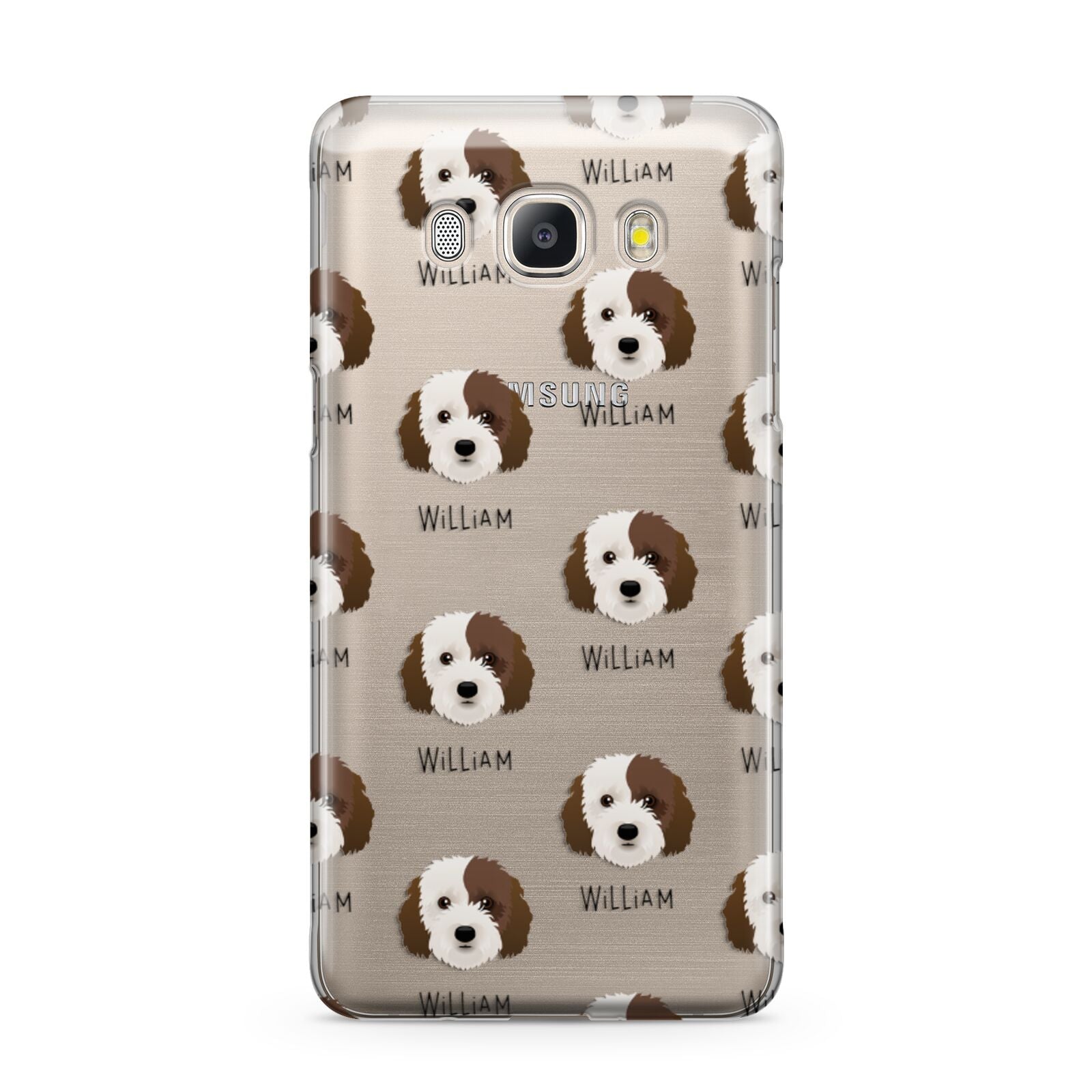 Cockapoo Icon with Name Samsung Galaxy J5 2016 Case