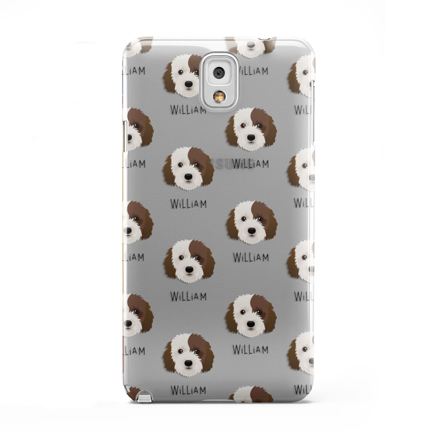 Cockapoo Icon with Name Samsung Galaxy Note 3 Case
