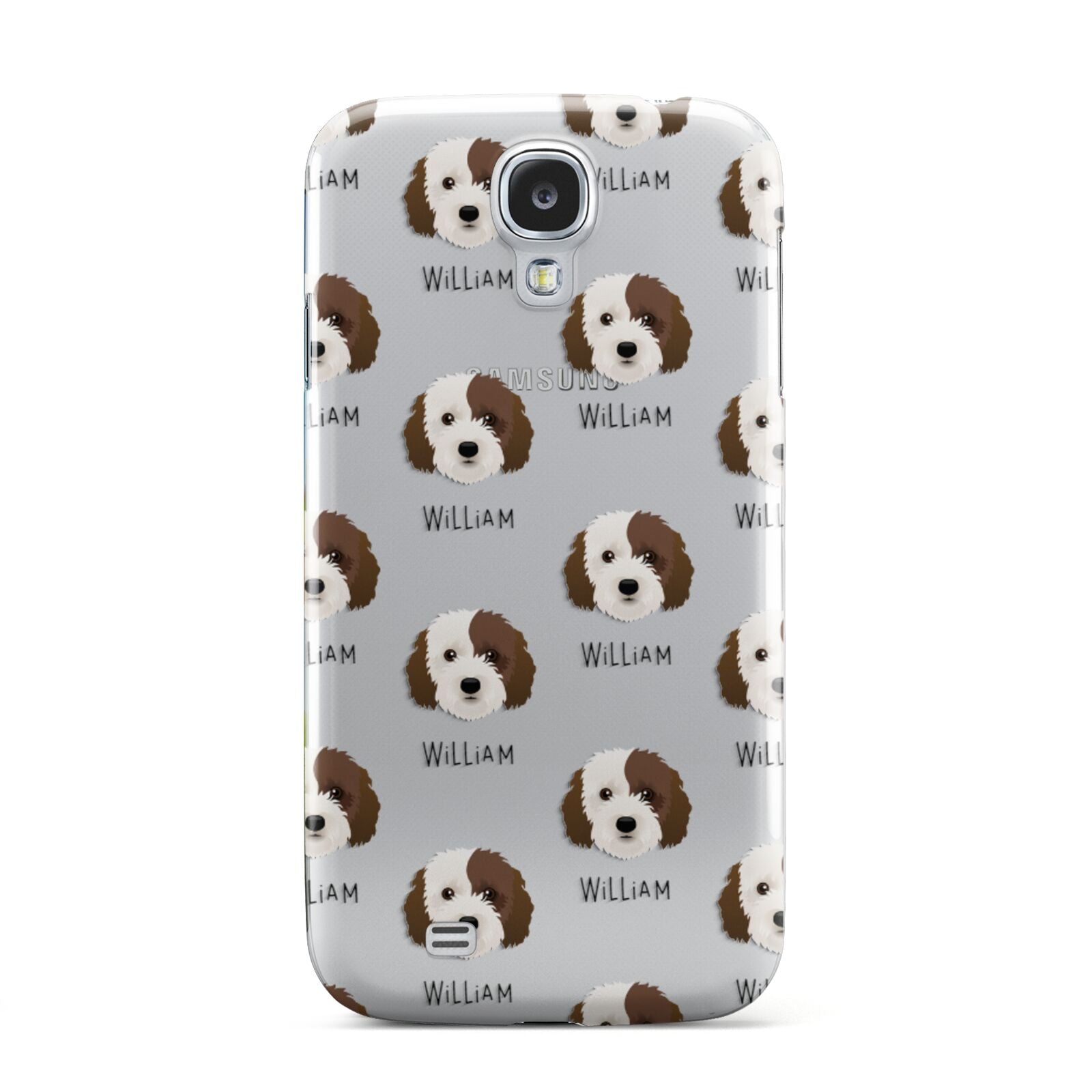 Cockapoo Icon with Name Samsung Galaxy S4 Case