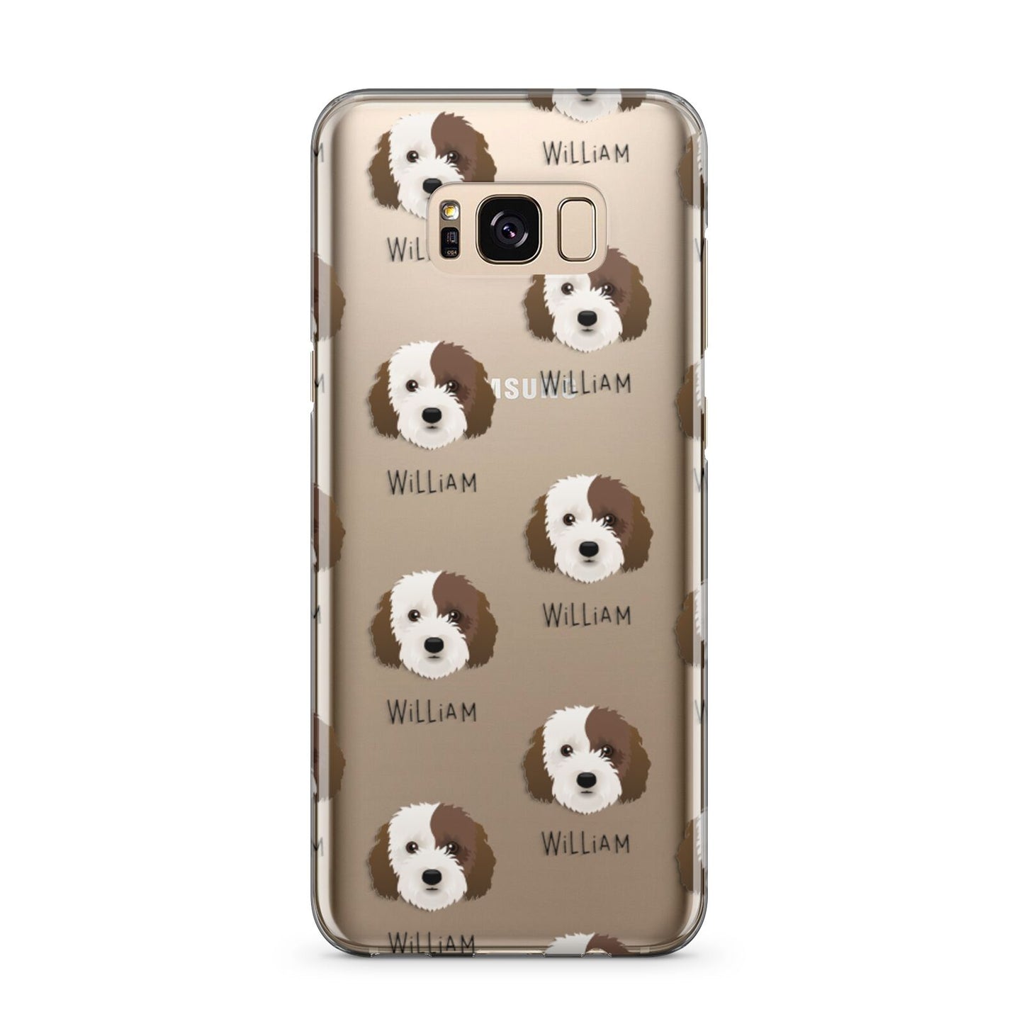 Cockapoo Icon with Name Samsung Galaxy S8 Plus Case