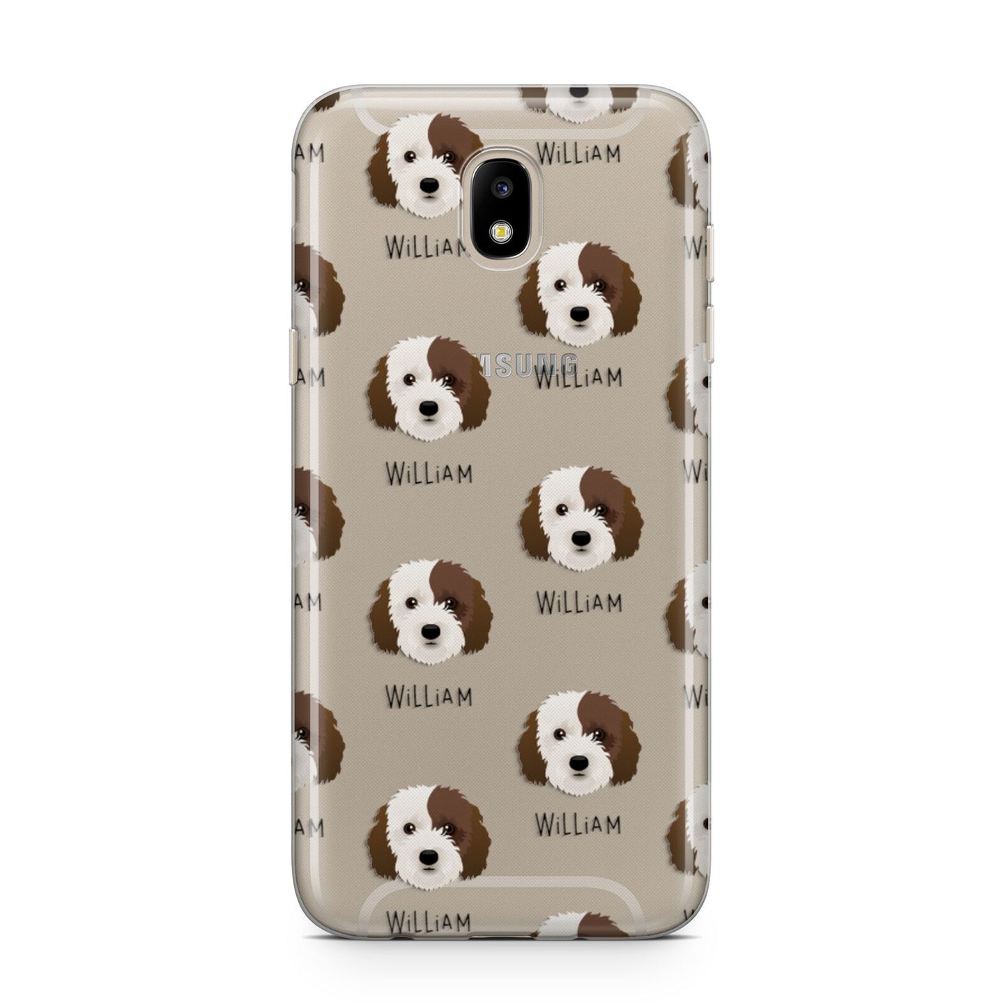 Cockapoo Icon with Name Samsung J5 2017 Case
