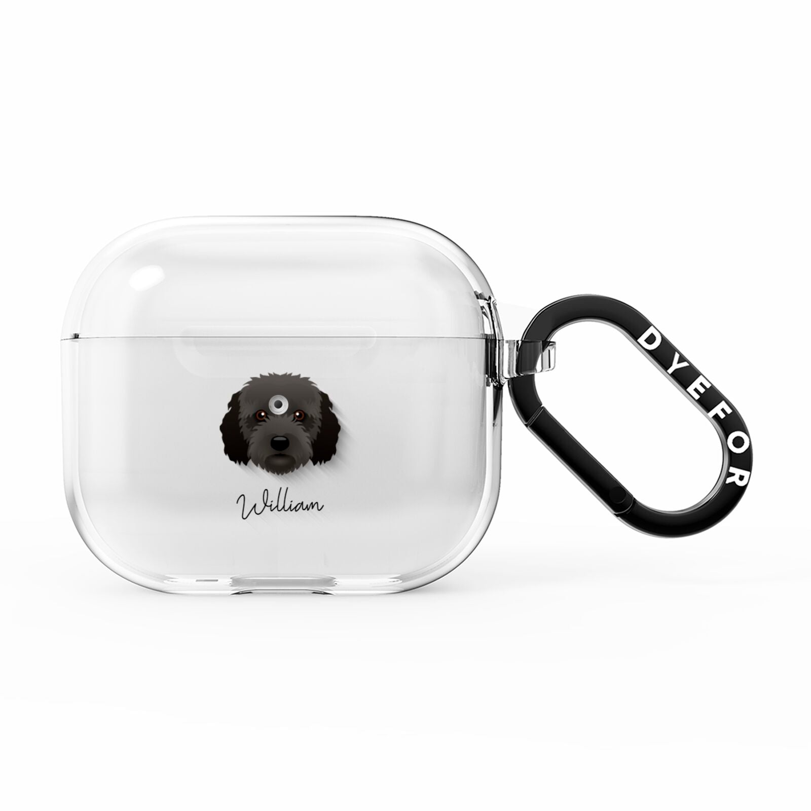 Cockapoo Personalised AirPods Clear Case 3rd Gen
