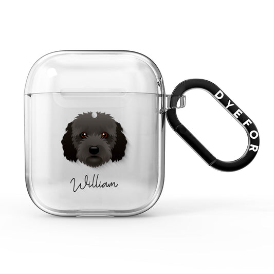 Cockapoo Personalised AirPods Clear Case