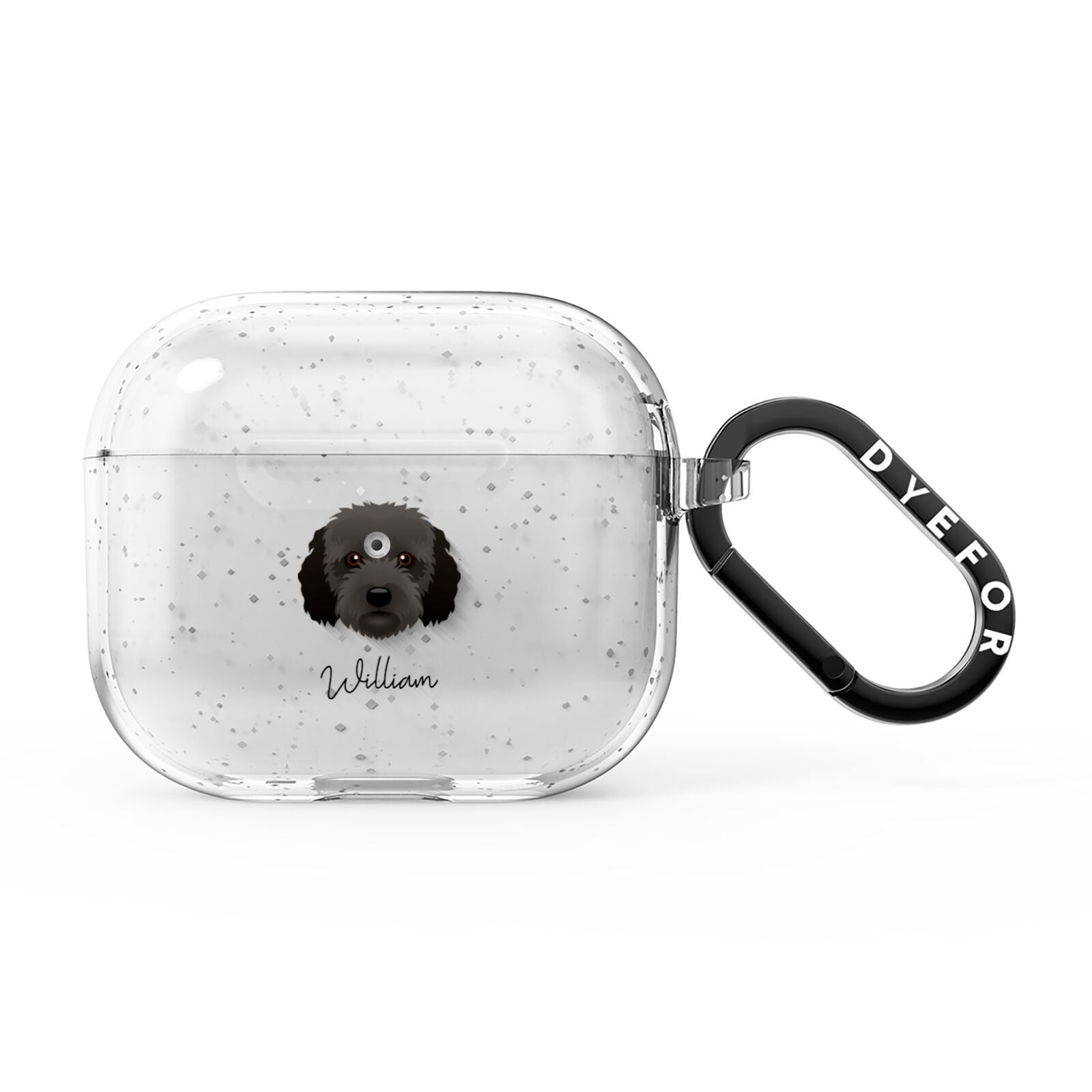 Cockapoo Personalised AirPods Glitter Case 3rd Gen