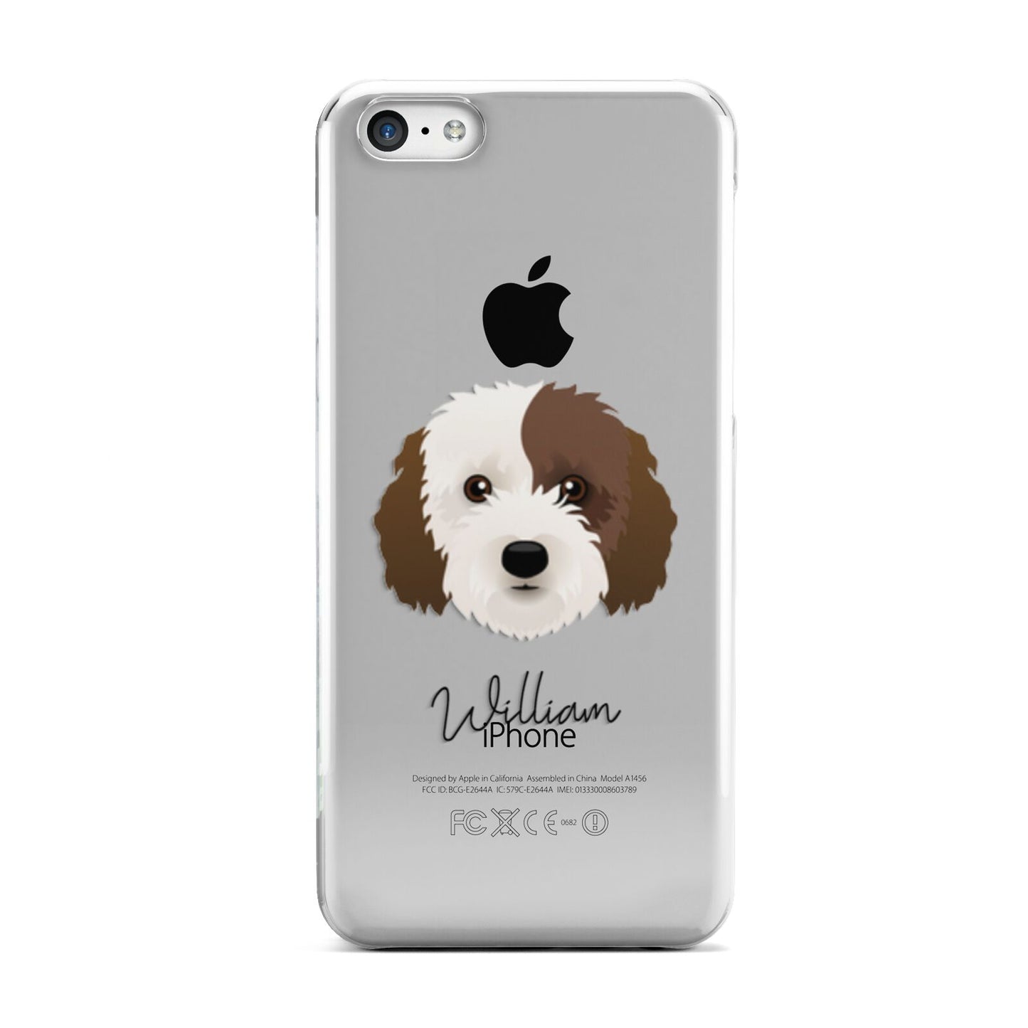 Cockapoo Personalised Apple iPhone 5c Case