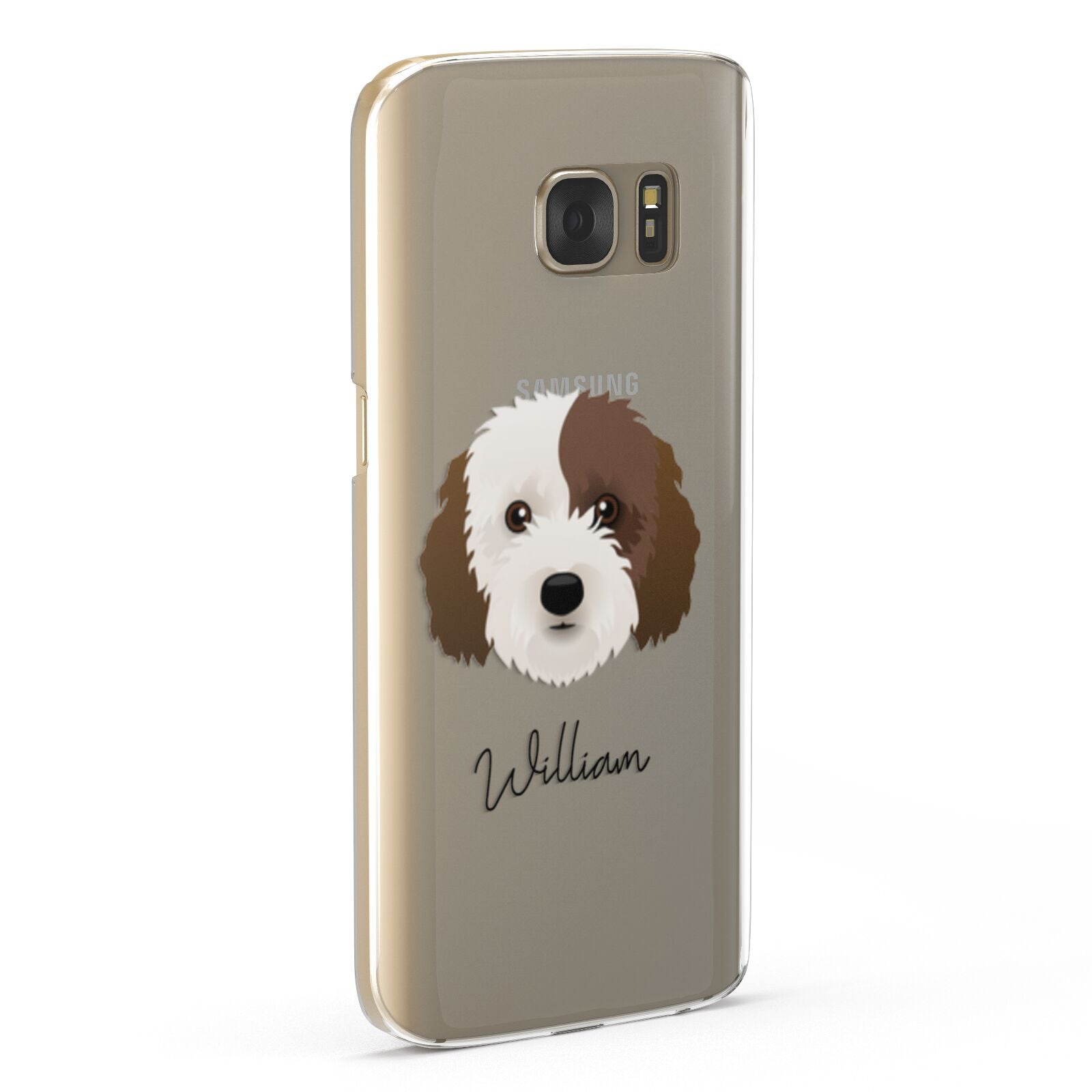 Cockapoo Personalised Samsung Galaxy Case Fourty Five Degrees