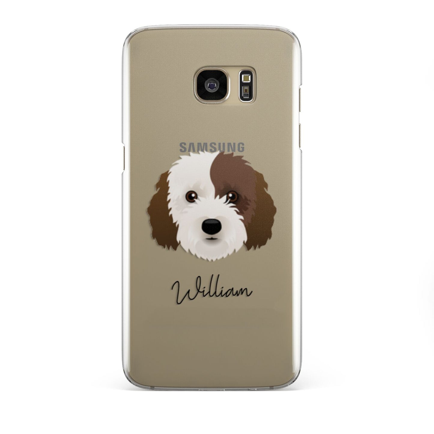 Cockapoo Personalised Samsung Galaxy S7 Edge Case