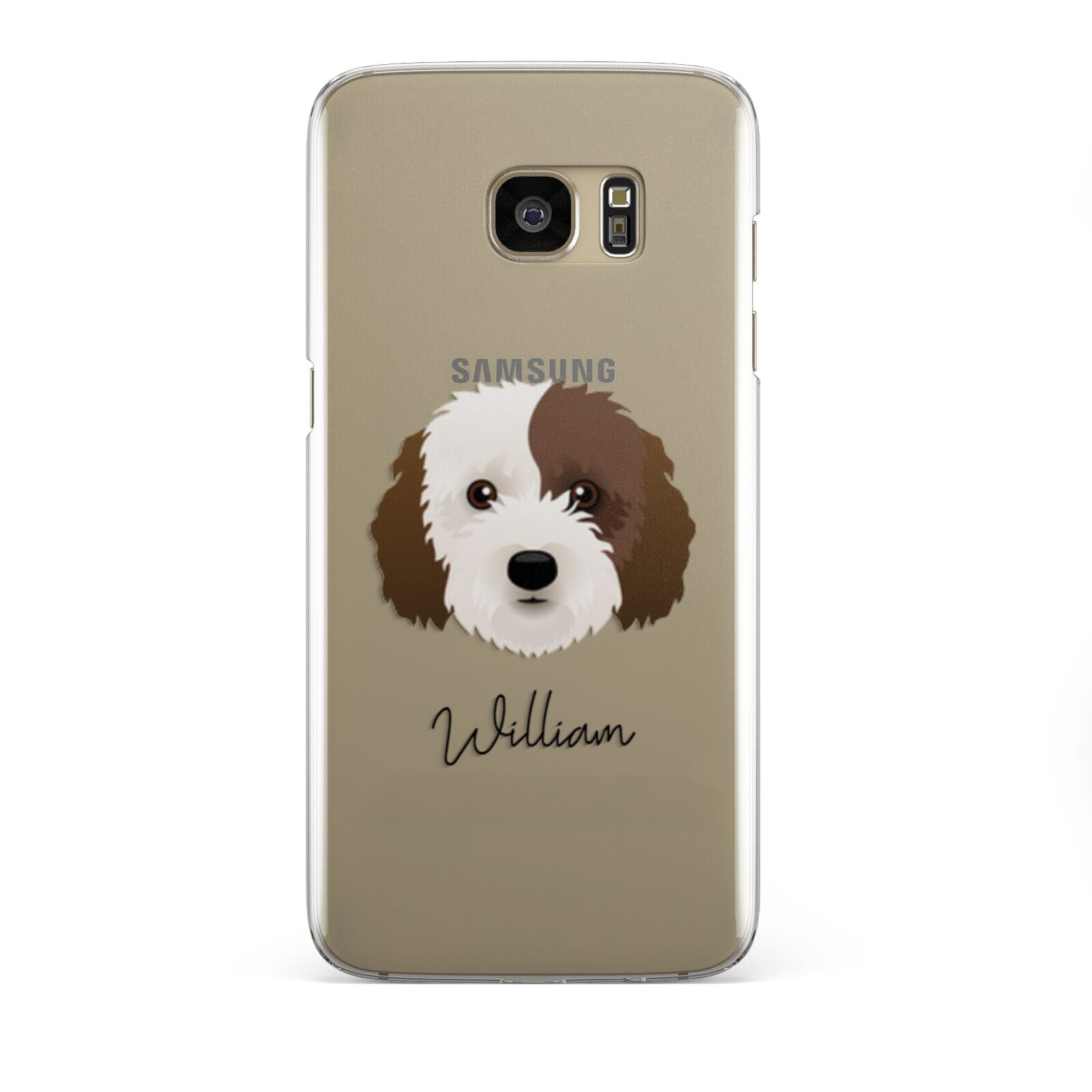 Cockapoo Personalised Samsung Galaxy S7 Edge Case
