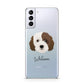 Cockapoo Personalised Samsung S21 Plus Phone Case