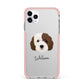 Cockapoo Personalised iPhone 11 Pro Max Impact Pink Edge Case