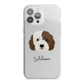 Cockapoo Personalised iPhone 13 Pro Max TPU Impact Case with White Edges