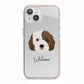 Cockapoo Personalised iPhone 13 TPU Impact Case with Pink Edges
