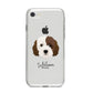 Cockapoo Personalised iPhone 8 Bumper Case on Silver iPhone