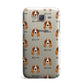 Cocker Spaniel Icon with Name Samsung Galaxy J7 Case