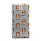 Cocker Spaniel Icon with Name Samsung Galaxy Note 3 Case