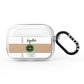 Coffee Cup Personalised AirPods Pro Clear Case