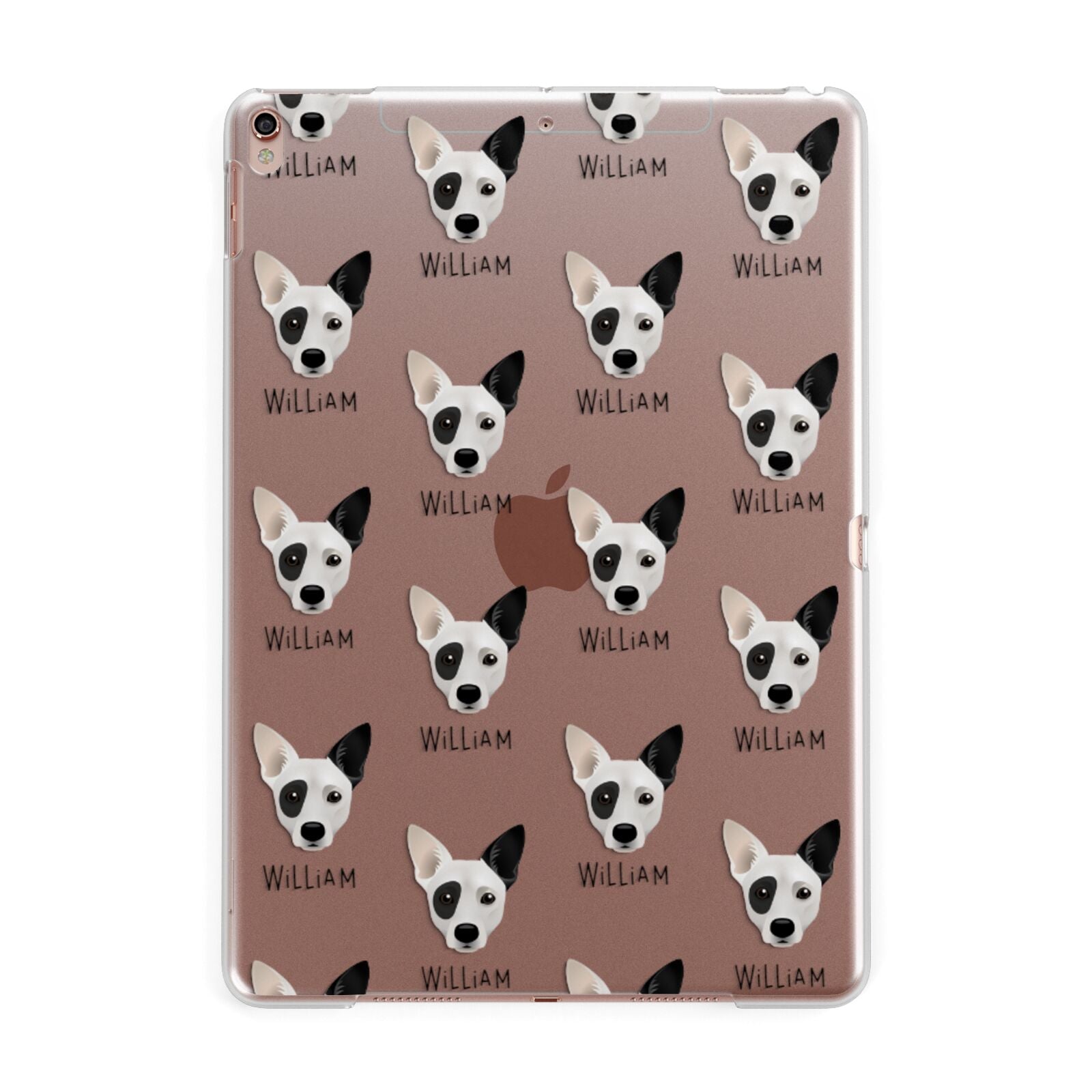 Cojack Icon with Name Apple iPad Rose Gold Case