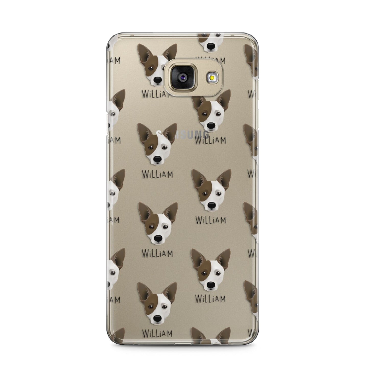 Cojack Icon with Name Samsung Galaxy A5 2016 Case on gold phone