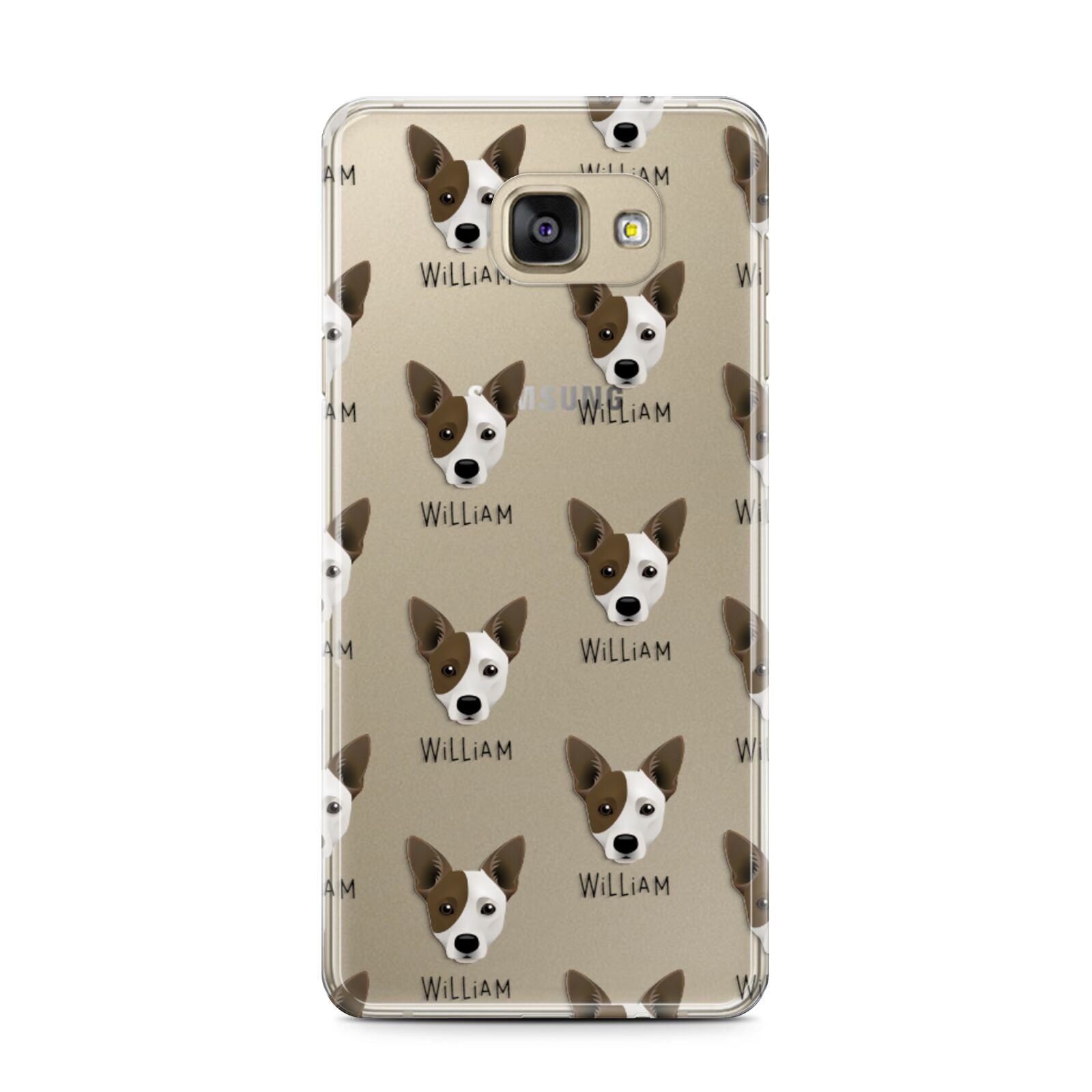 Cojack Icon with Name Samsung Galaxy A7 2016 Case on gold phone