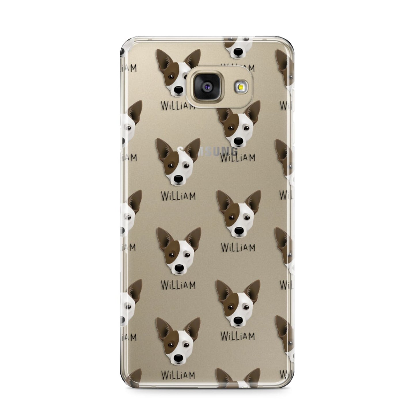 Cojack Icon with Name Samsung Galaxy A9 2016 Case on gold phone