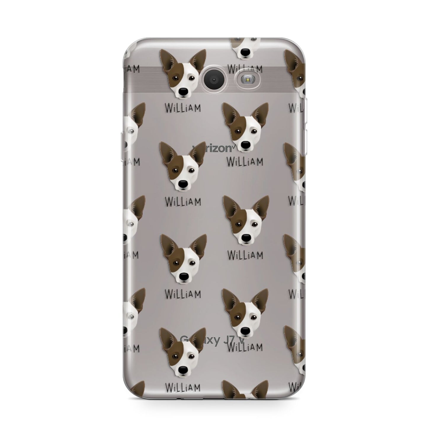 Cojack Icon with Name Samsung Galaxy J7 2017 Case