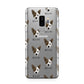 Cojack Icon with Name Samsung Galaxy S9 Plus Case on Silver phone