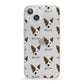 Cojack Icon with Name iPhone 13 Clear Bumper Case