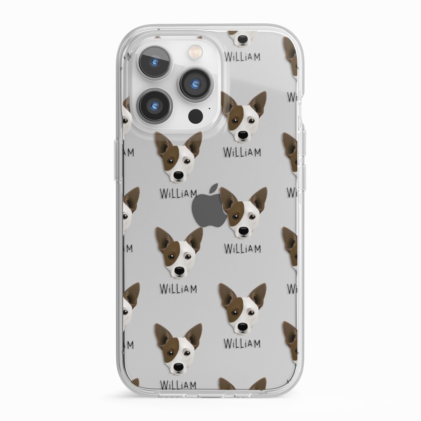 Cojack Icon with Name iPhone 13 Pro TPU Impact Case with White Edges