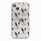 Cojack Icon with Name iPhone 13 TPU Impact Case with Pink Edges