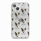 Cojack Icon with Name iPhone 13 TPU Impact Case with White Edges