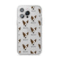 Cojack Icon with Name iPhone 14 Pro Max Clear Tough Case Silver