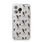Cojack Icon with Name iPhone 14 Pro Max Glitter Tough Case Silver