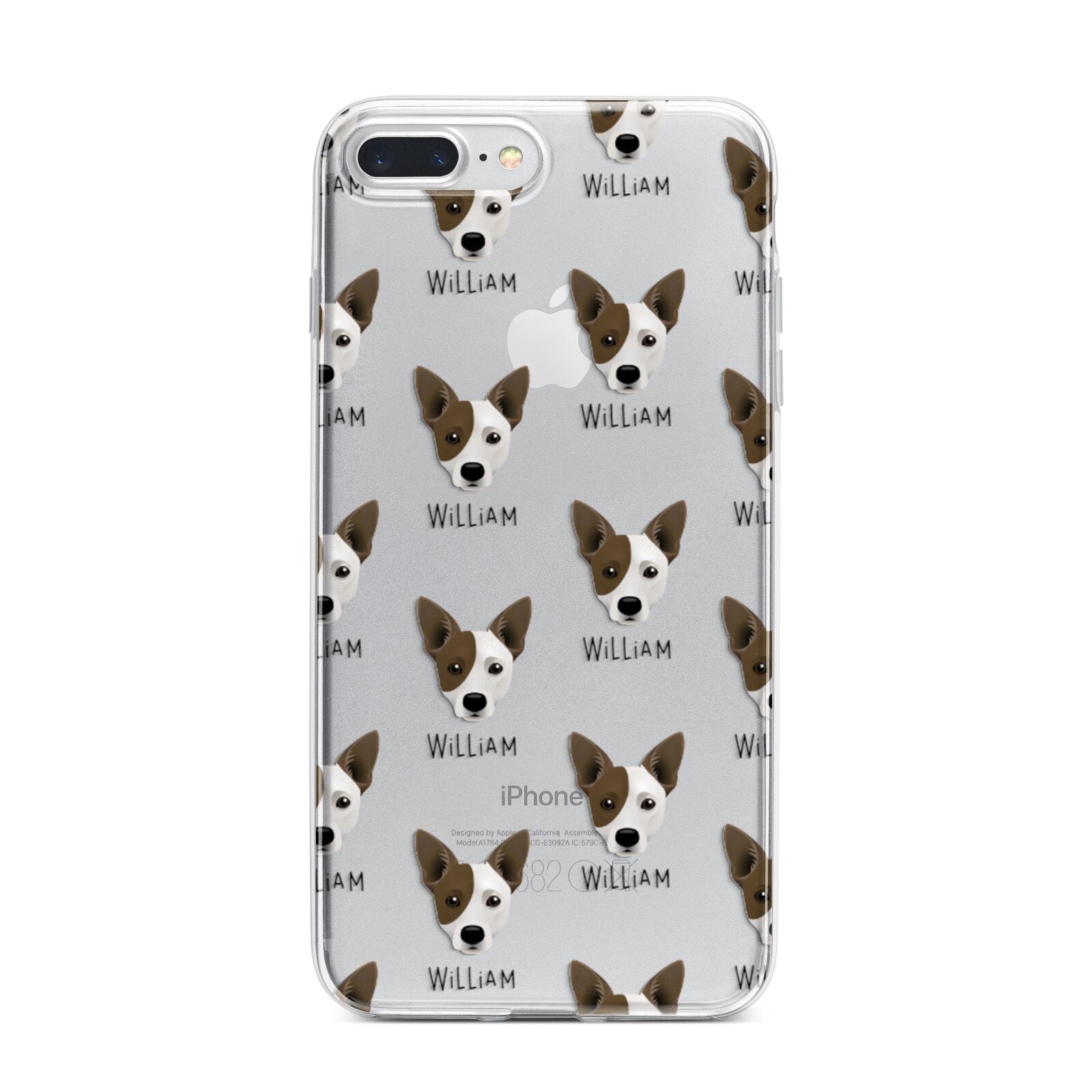 Cojack Icon with Name iPhone 7 Plus Bumper Case on Silver iPhone