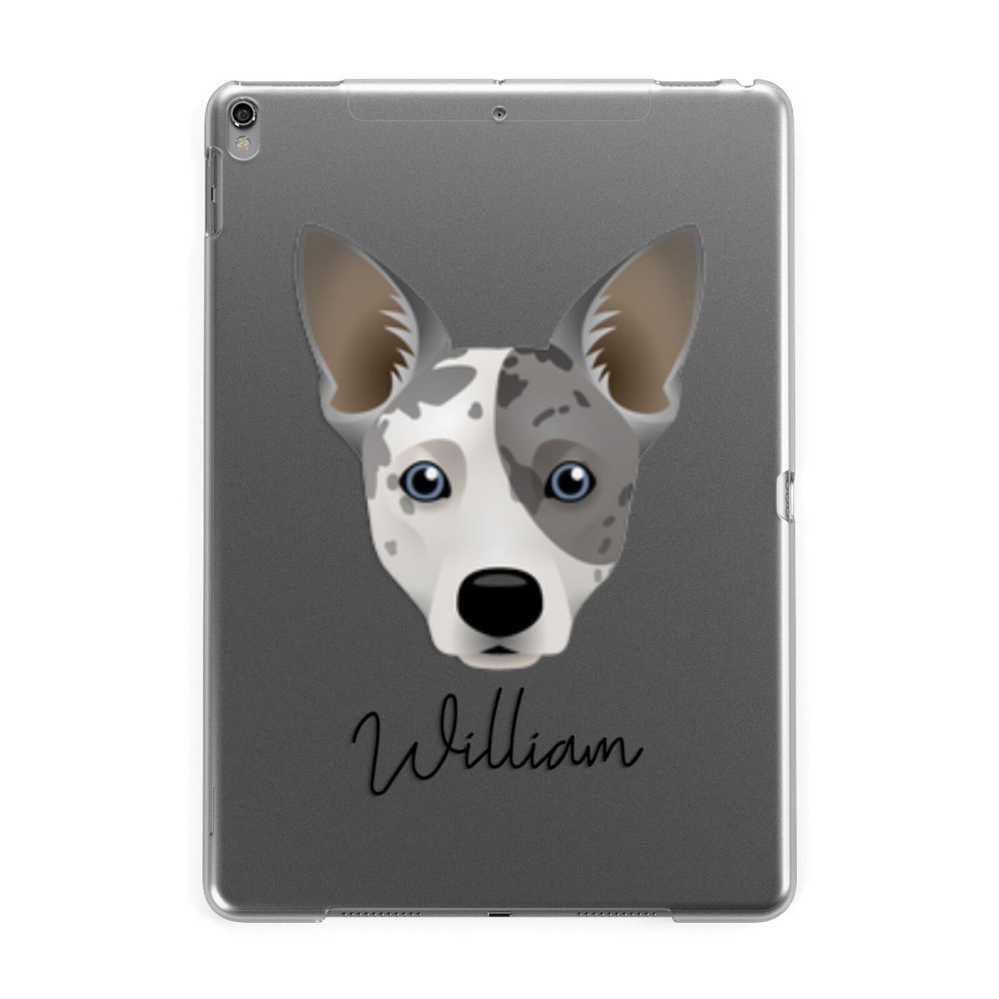 Cojack Personalised Apple iPad Grey Case