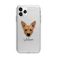 Cojack Personalised Apple iPhone 11 Pro in Silver with Bumper Case