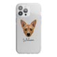 Cojack Personalised iPhone 13 Pro Max TPU Impact Case with White Edges
