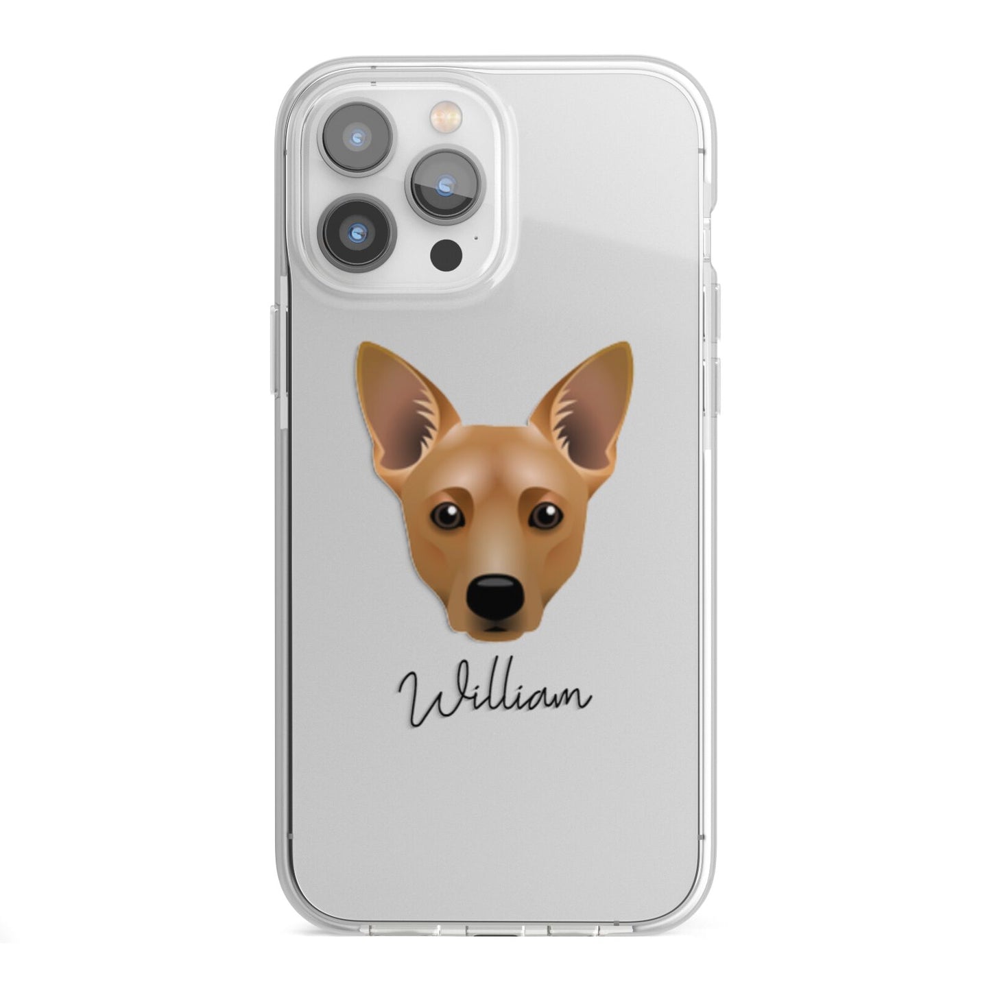 Cojack Personalised iPhone 13 Pro Max TPU Impact Case with White Edges