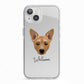 Cojack Personalised iPhone 13 TPU Impact Case with White Edges