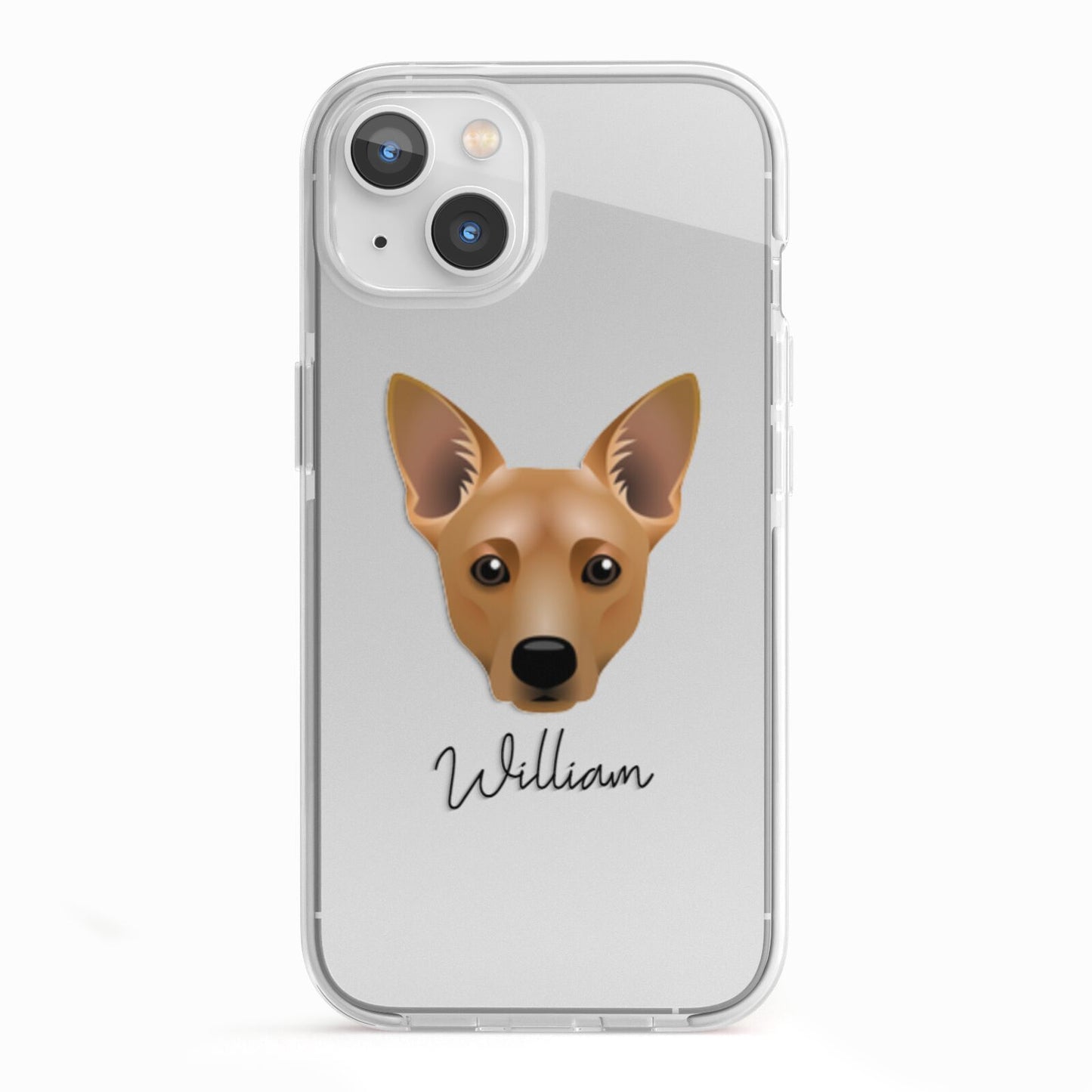 Cojack Personalised iPhone 13 TPU Impact Case with White Edges
