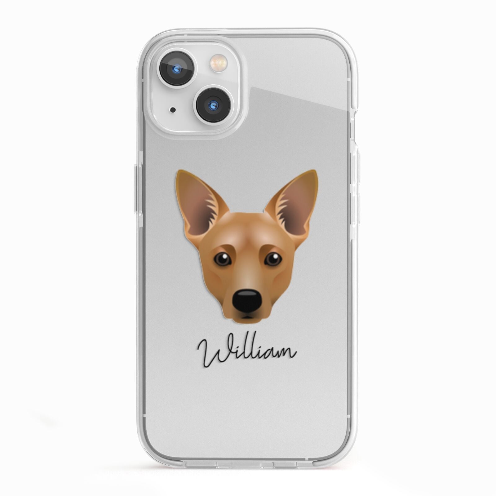 Cojack Personalised iPhone 13 TPU Impact Case with White Edges