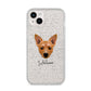 Cojack Personalised iPhone 14 Plus Glitter Tough Case Starlight