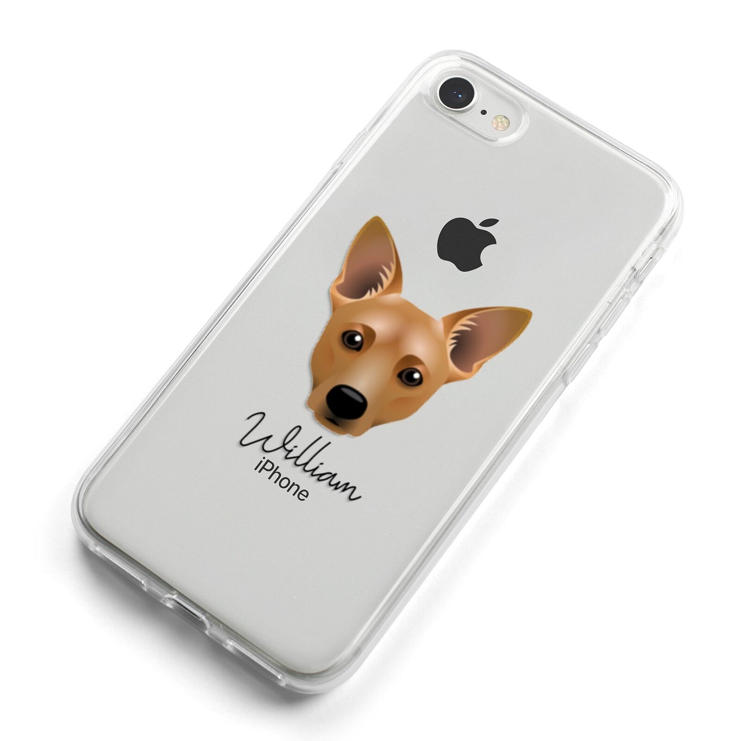 Cojack Personalised iPhone 8 Bumper Case on Silver iPhone Alternative Image