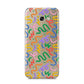 Colourful Doodle Samsung Galaxy A5 2017 Case on gold phone