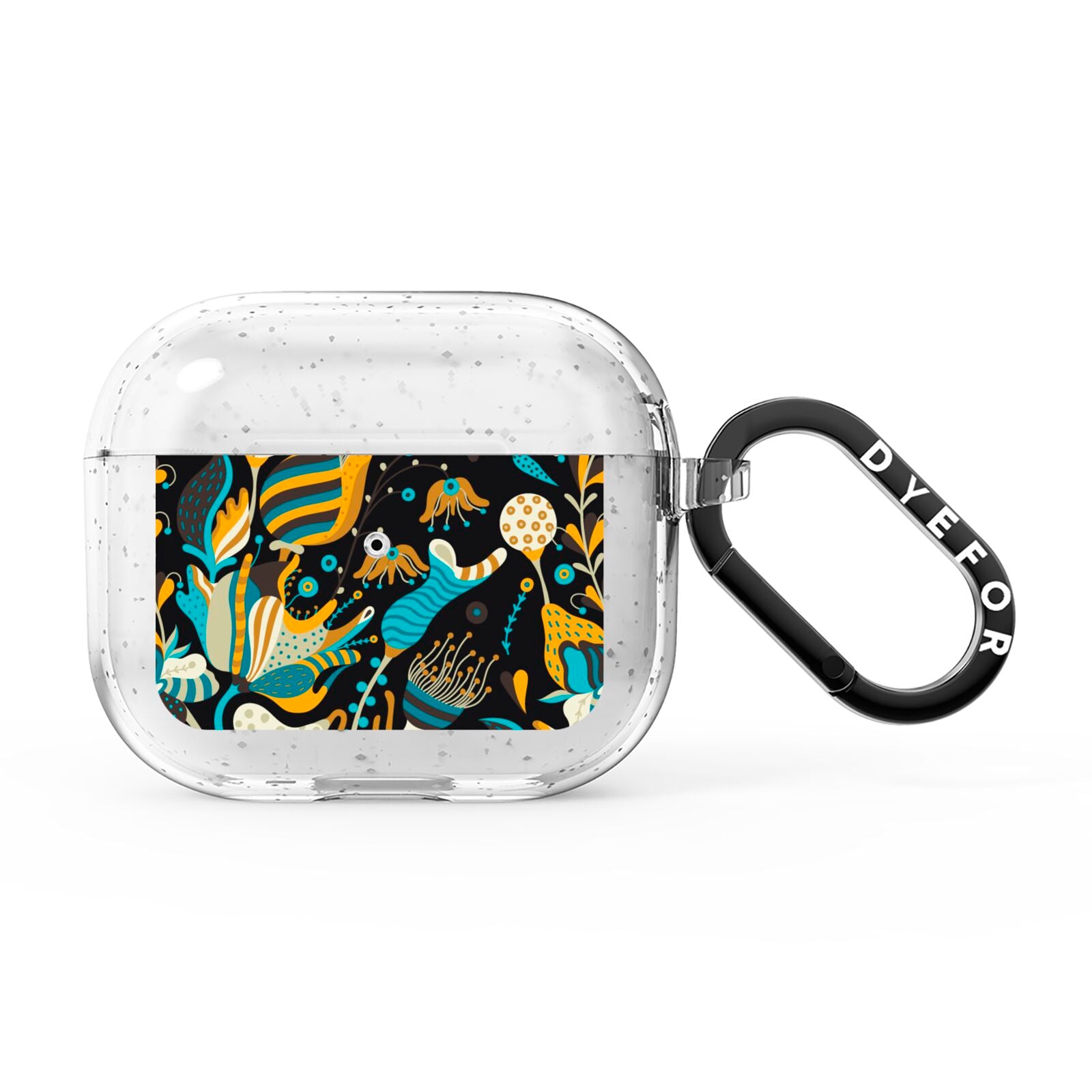 Colourful Floral AirPods Glitter Case 3rd Gen