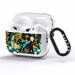 Colourful Floral AirPods Pro Clear Case Side Image