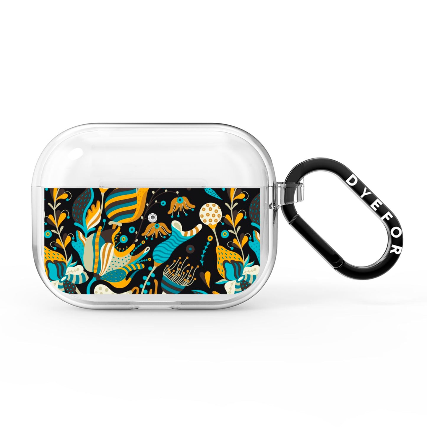 Colourful Floral AirPods Pro Clear Case