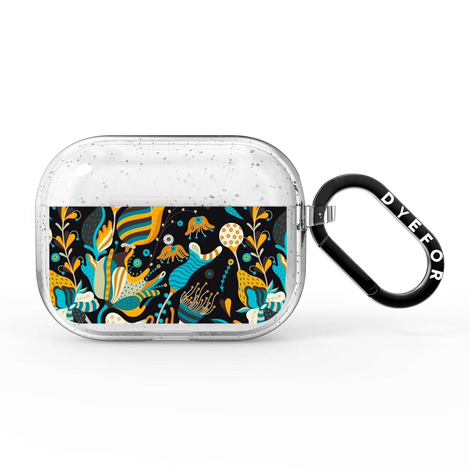 Colourful Floral AirPods Pro Glitter Case