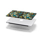 Colourful Floral Apple MacBook Case in Detail