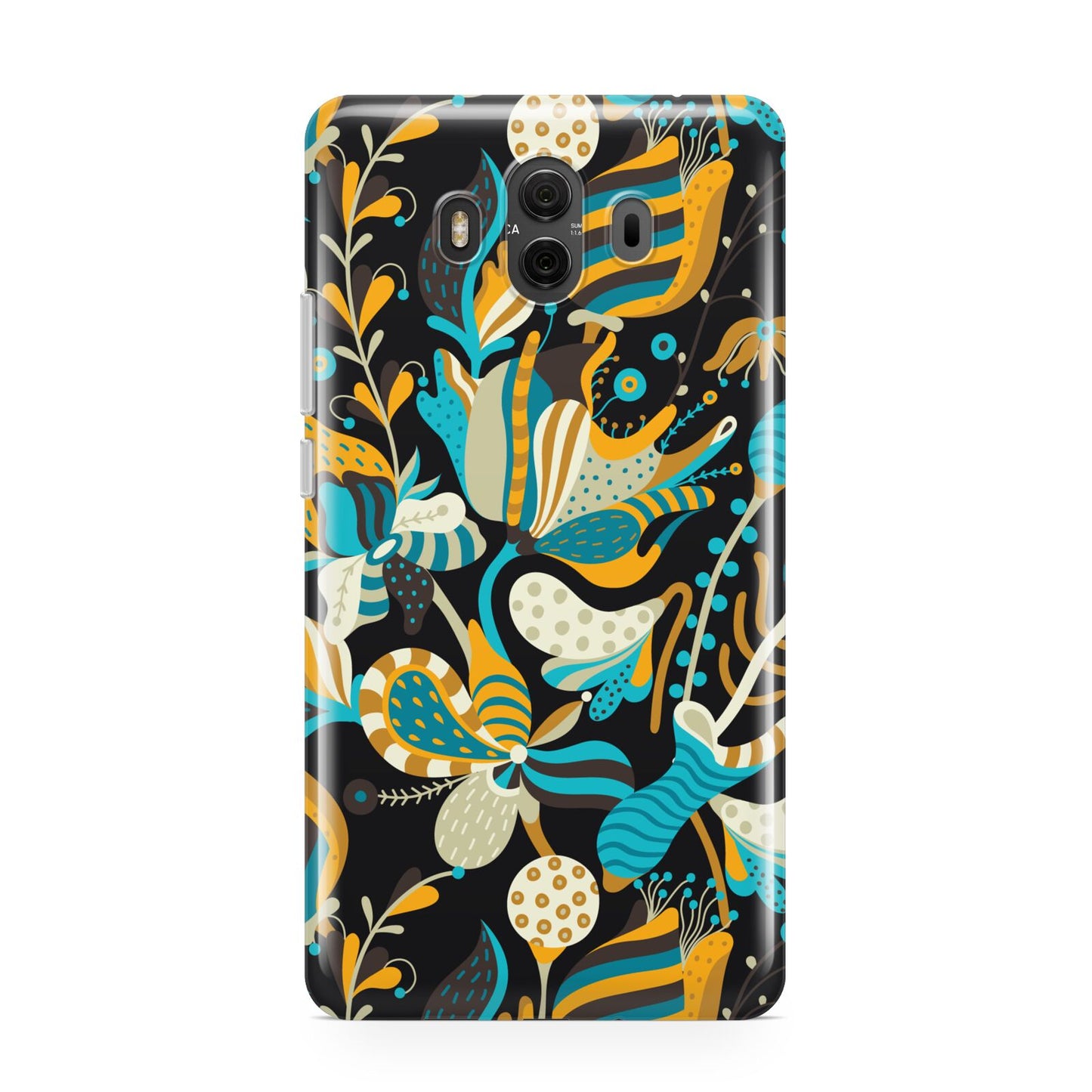 Colourful Floral Huawei Mate 10 Protective Phone Case